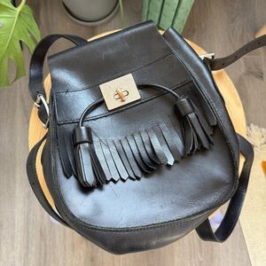 Dr Martens tassel leather bag